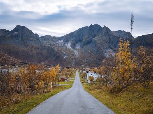 Nord Norwegen Route