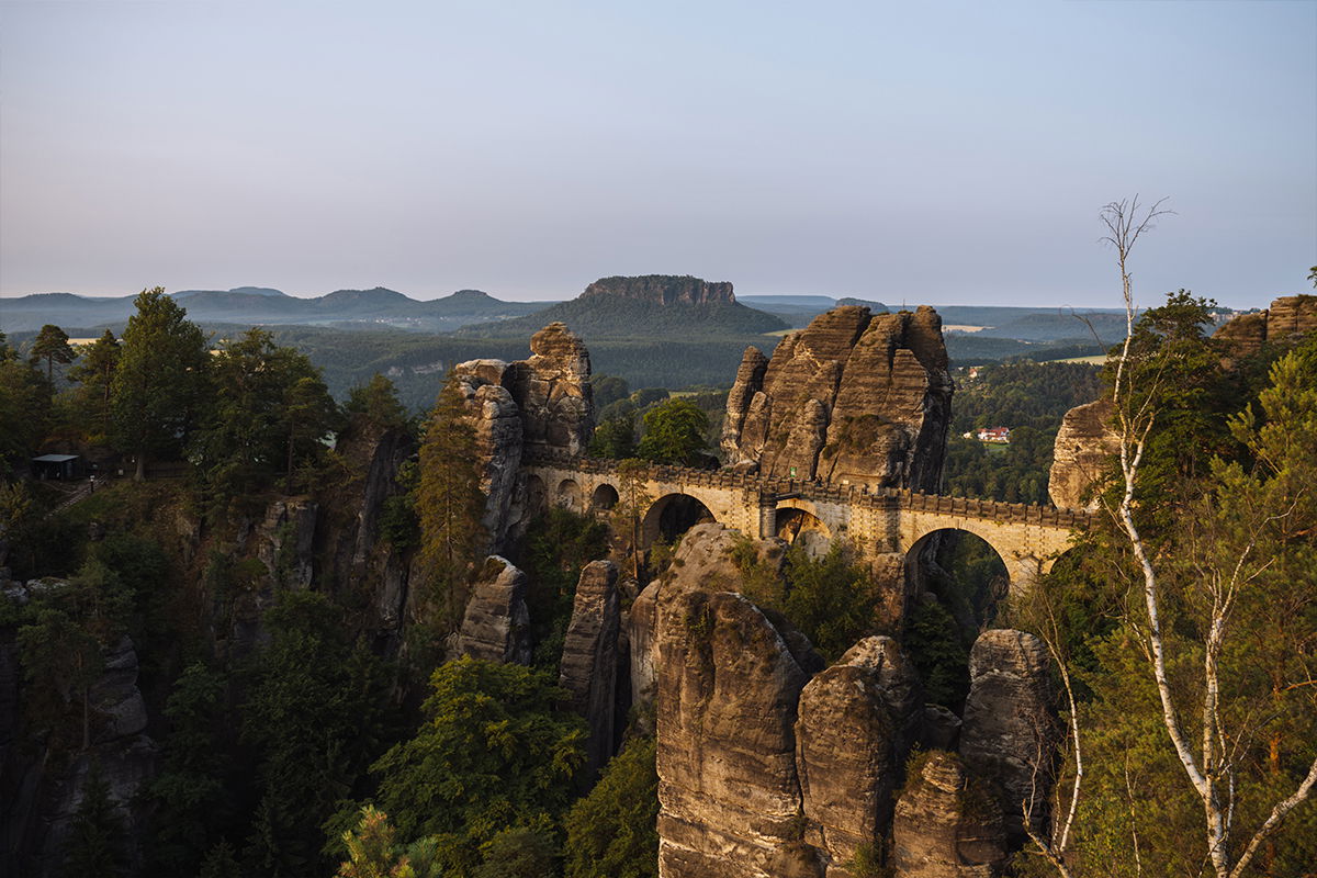 Roadtrip durch Deutschland Schrammsteinaussicht